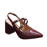 Scarpin Slingback Via Uno 898001