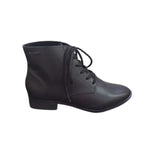 Bota Via Uno Salto Baixo Couro 708005